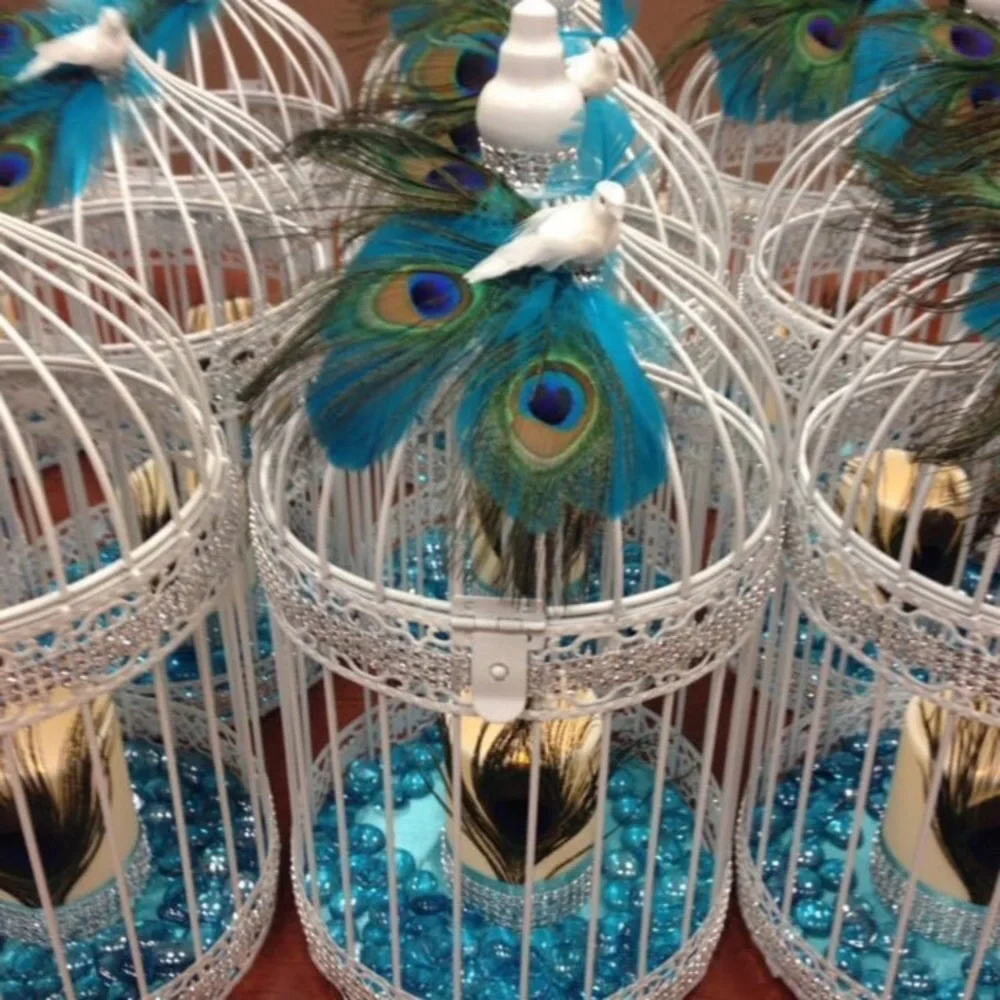 Bird Cage Wedding Centerpiece Hanging Lantern